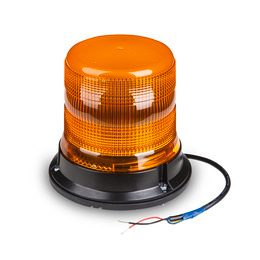 LED-varsellys, gul, 10–30 V, fastmontering